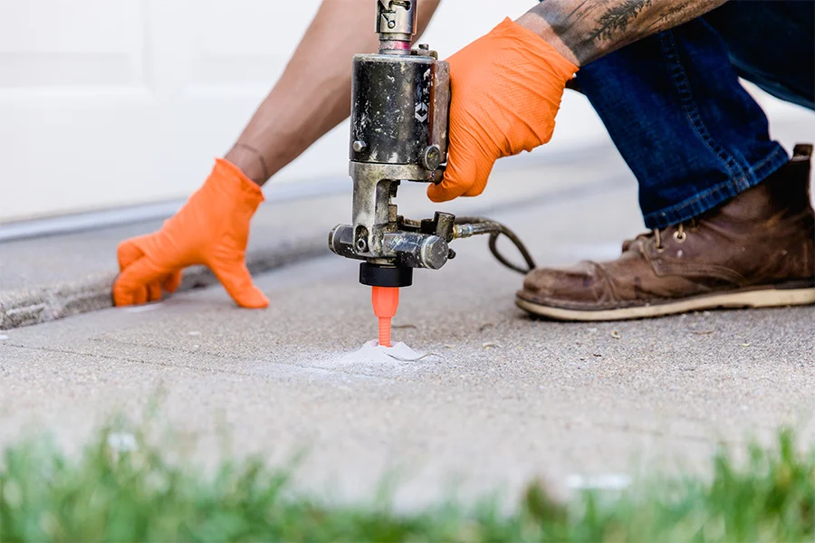 Polyurethane Foam Injection Foundation Repair in The Villages, FL (4)